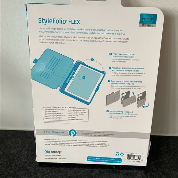 Speck universal folio 9-10.5” new in package - Picture 2 of 3